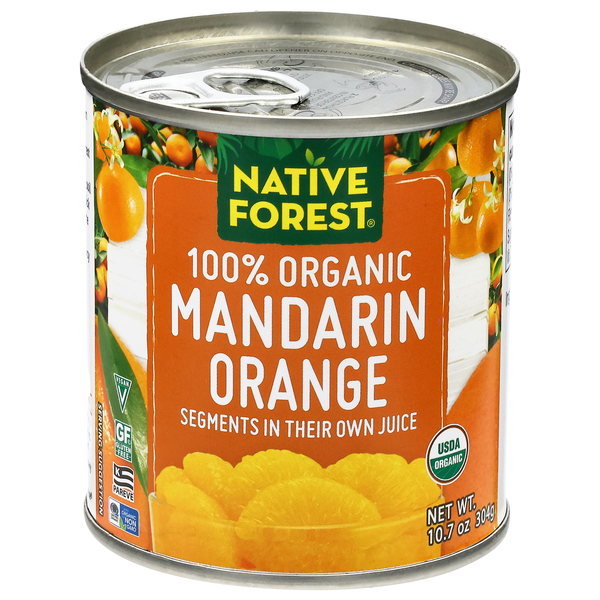 Native Forest Organic Mandarin Orange Segments in Juice