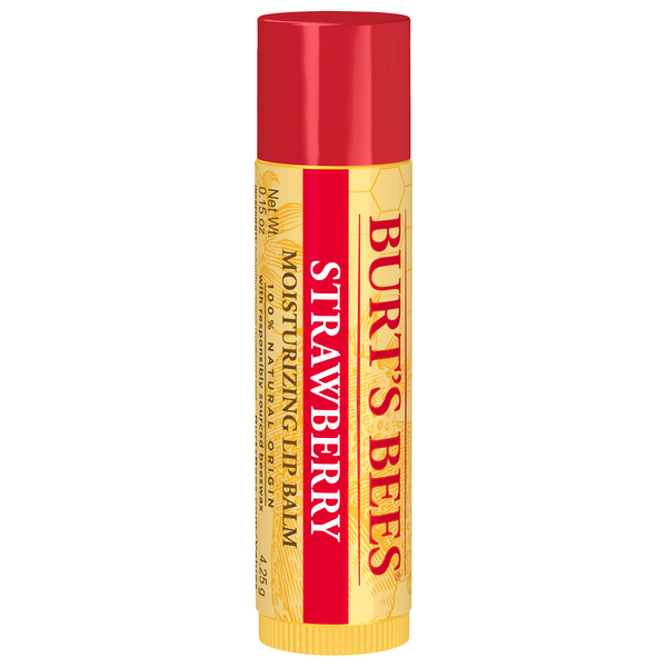 Burt's Bees Strawberry Moisturizing Lip Balm