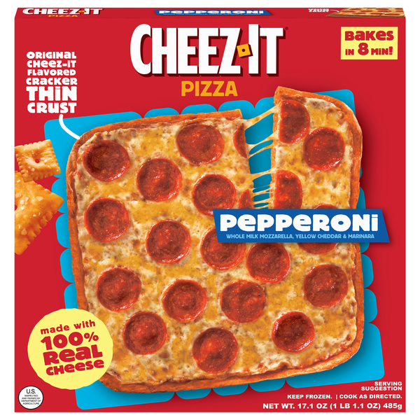 Cheez-It Thin Crust Pepperoni Pizza Frozen