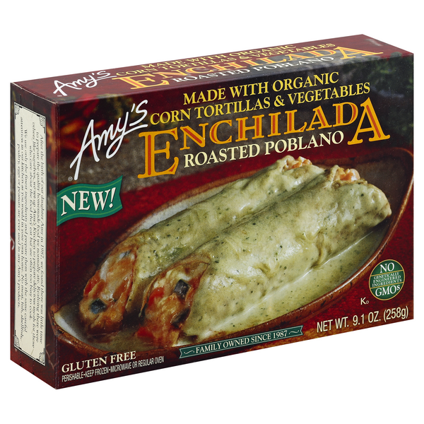 Save on Amy's Roasted Poblano Enchilada Order Online Delivery Stop & Shop