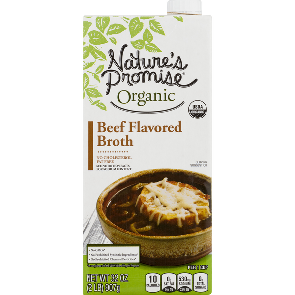 Nature's Promise Organic Beef Flavored Broth