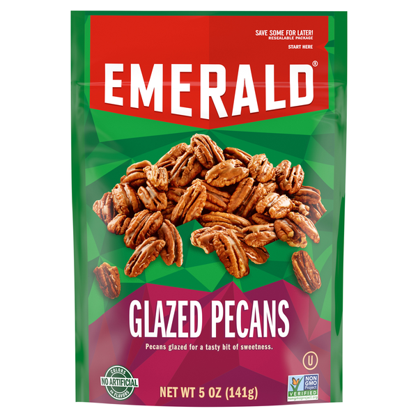 Emerald Glazed Pecans