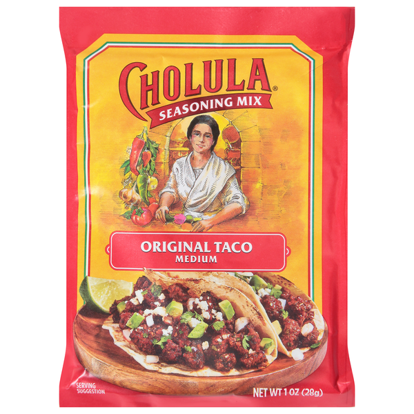 Cholula Medium Original Taco Seasoning Mix Packet