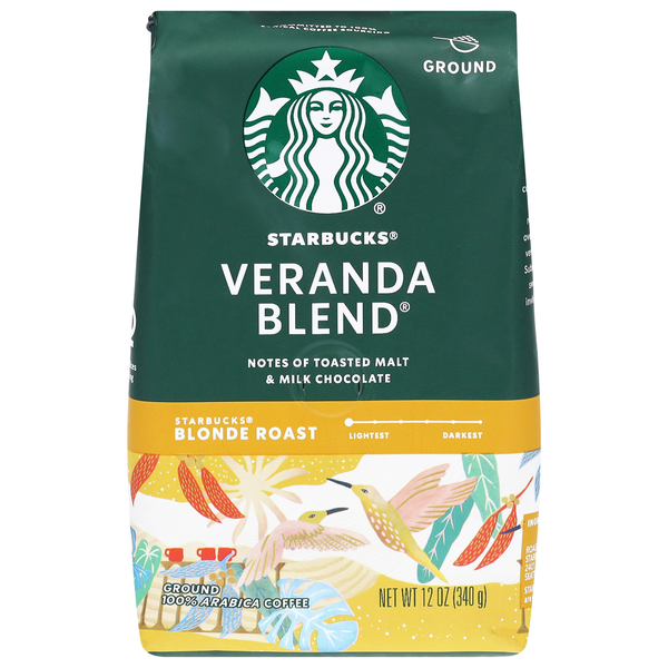 Starbucks Veranda Blend Blonde Roast Ground Coffee