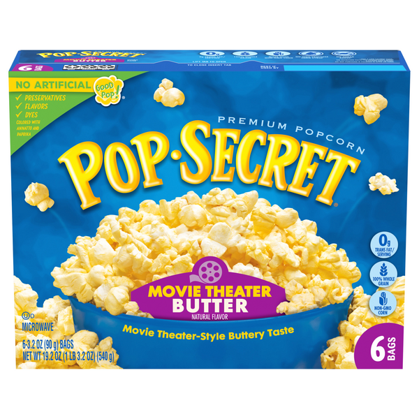 Save on Pop Secret Microwave Popcorn Movie Theater Butter Order Online