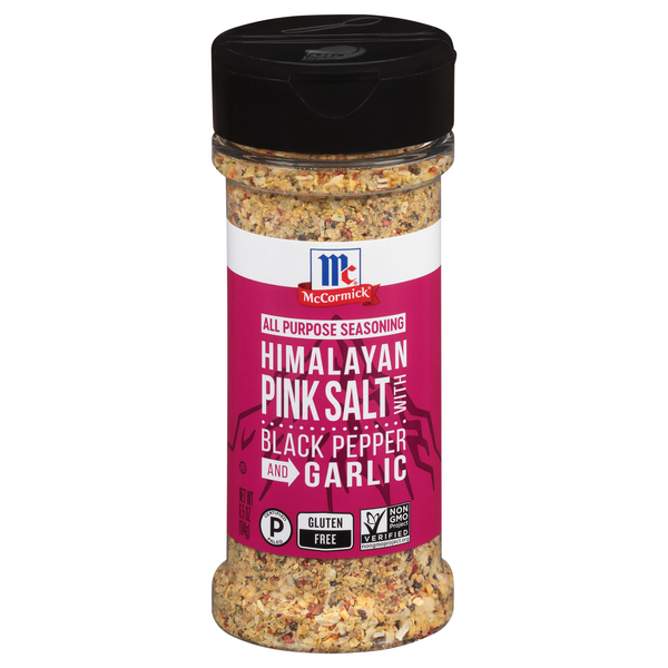 McCormick Himalayan Pink Salt with Black Pepper & Garlic