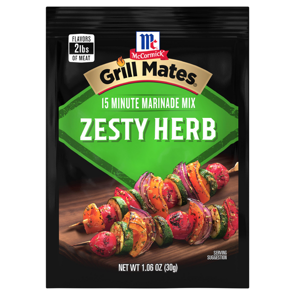 McCormick Grill Mates Zesty Herb 15 Minute Marinade Mix