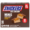 SNICKERS Minis Peanut Butter Ice Cream Bars - 10 ct