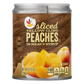 Our Brand Sliced Yellow Cling Peaches in Heavy Syrup