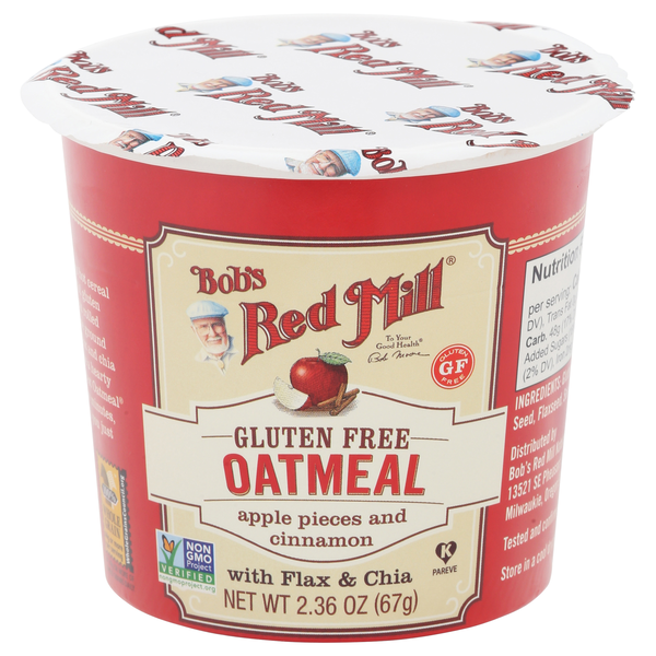 Save on Bob's Red Mill Gluten Free Apple Pieces & Cinnamon Oatmeal w