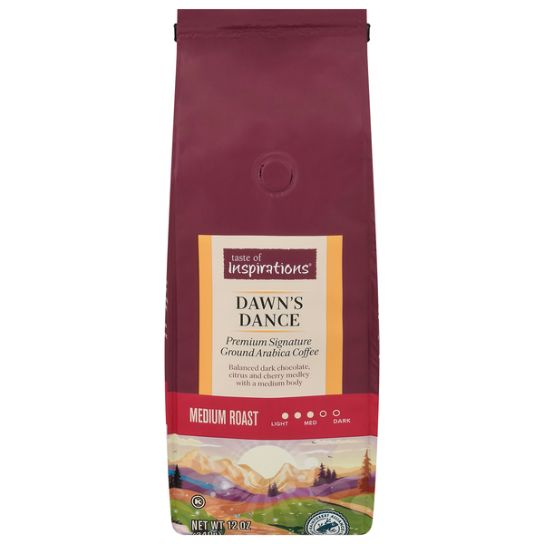 Taste of Inspirations Premium Dawn's Dance Medium Roast Ground Coffee