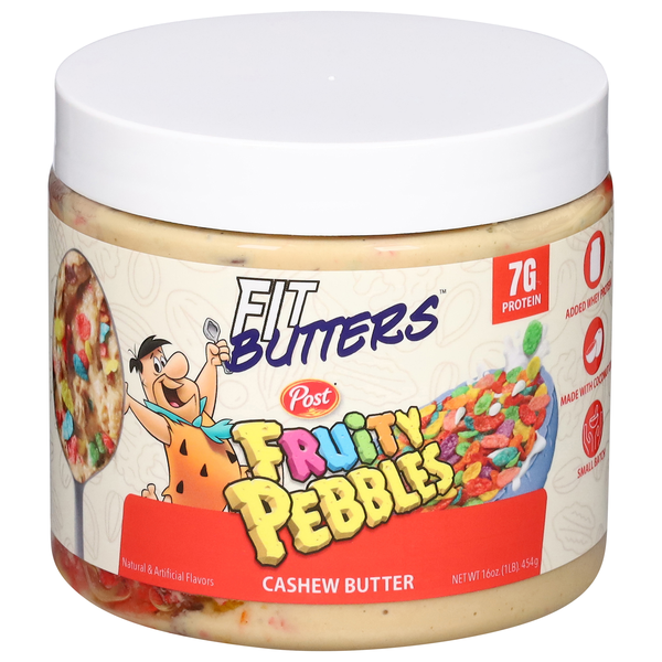 Fit Butters Fruity Pebbles Cashew Butter
