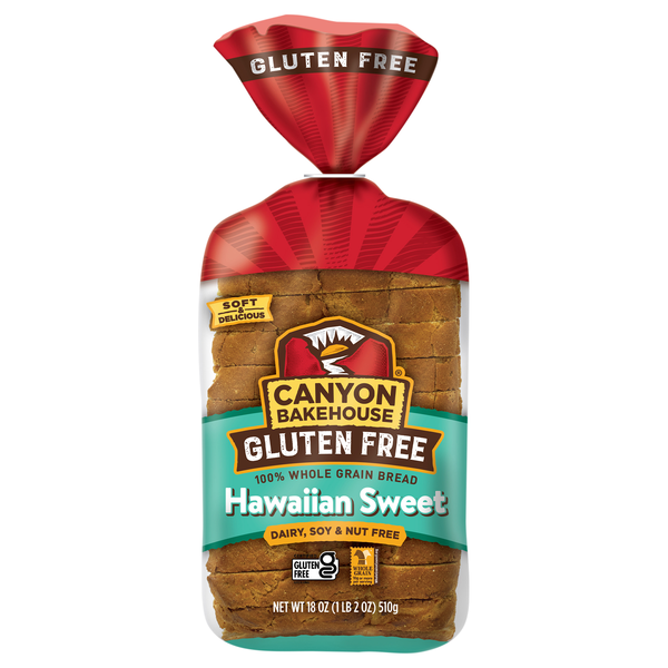 Canyon Bakehouse Gluten Free Hawaiian Sweet Sliced Bread