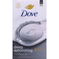 Dove Deep Exfoliating Beauty Soap Bar - 6 ct