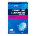 CareOne Effervescent Anti-Bacterial Denture Cleanser Tablets