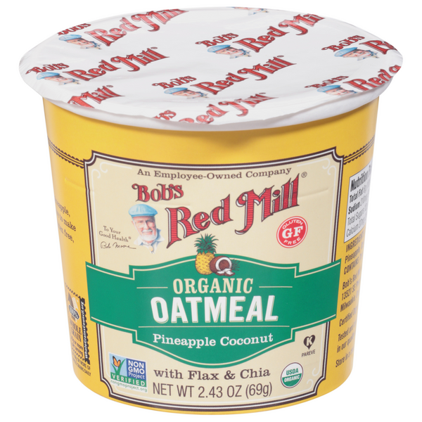 bob's red mill oatmeal with flax and chia