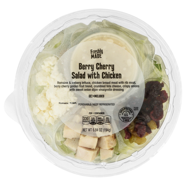 Hannaford Berry Cherry Salad with Chicken