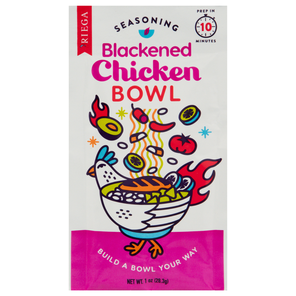 Riega Blackened Chicken Bowl Seasoning