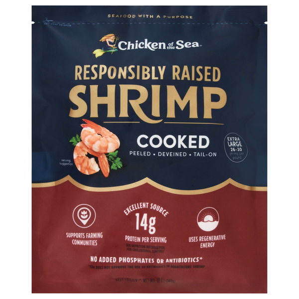 Chicken of the Sea Cooked Shrimp Frozen