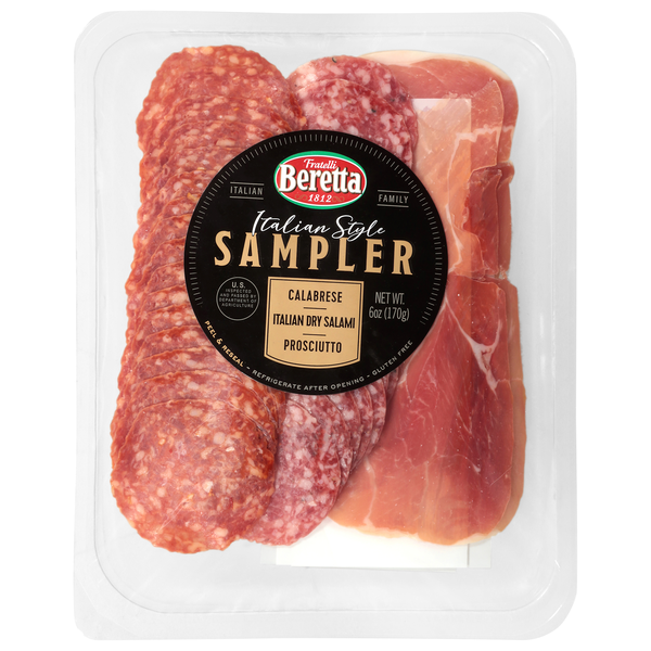 Fratelli Beretta Calabrese Dry Salami & Prosciutto Italian Style Sampler