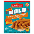 El Monterey Mas Bold Buffalo Style Chicken Taquitos - 18 ct Frozen