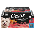 CESAR Loaf & Topper Bacon Feast Variety Pack Adult Wet Dog Food 12 ct