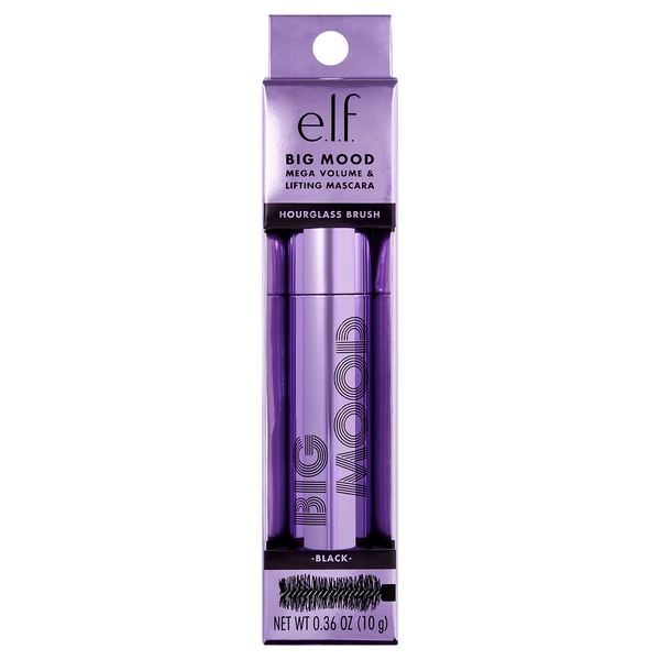 e.l.f. Big Mood Mega Volume & Lifting Mascara Black 81581