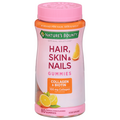 Nature's Bounty Orange Flavor Hair Skin & Nails Gummies