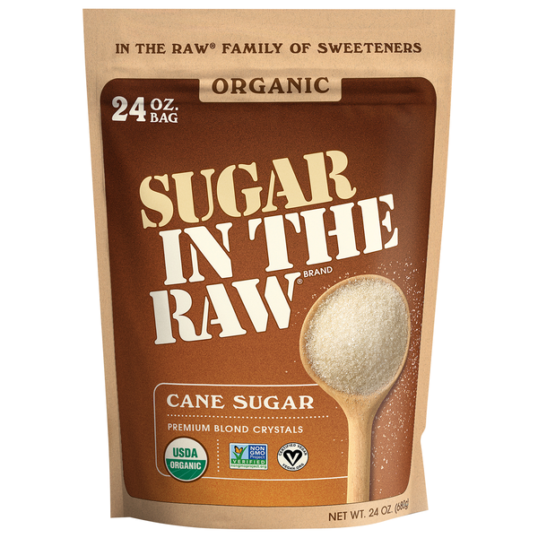 Sugar In The Raw Organic White Cane Sugar