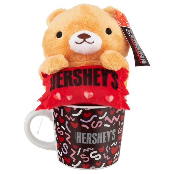 DanDee Valentine's Day Hershey's Plush in Mug