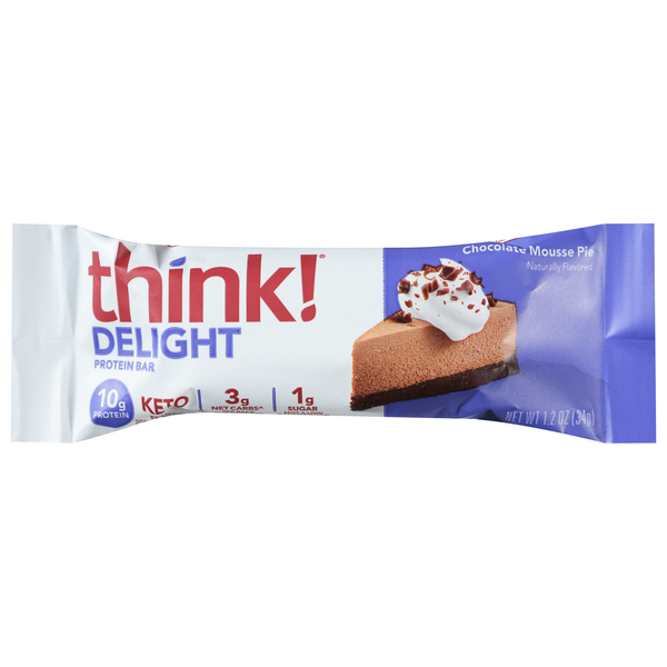 think! KETO Chocolate Mousse Pie 10g Protein Bar