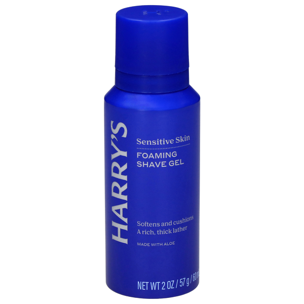 Harry's Foaming Shave Gel with Aloe for Sensitive Skin