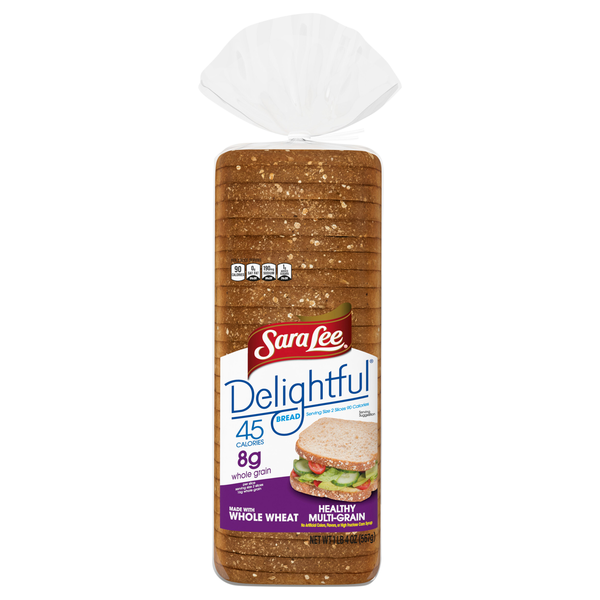 Sara Lee Delightful 45 Calories Soft Healthy Multi-Grain Sliced Bread