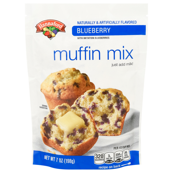 Hannaford Blueberry Muffin Mix