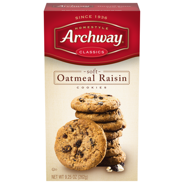 Archway Classics Soft Oatmeal Raisin Cookies
