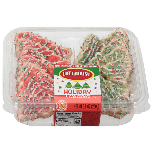Save on Lofthouse Holiday Sugar Cookies Christmas Tree Order Online Delivery Food Lion