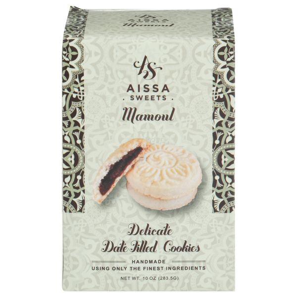 Aissa Sweets Mamoul Cookies Date-Filled