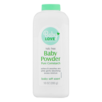 Baby Love Pure Cornstarch Baby Soft Scent Baby Powder