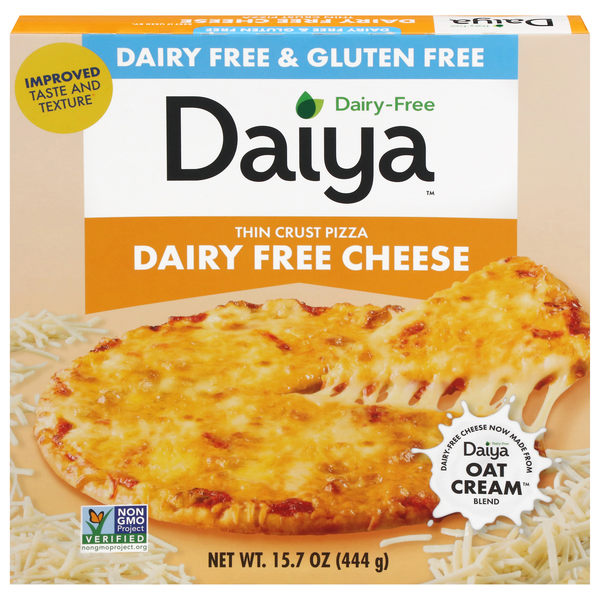 Daiya Plant-Based Gluten & Dairy Free Thin Crust Cheese Pizza Frozen