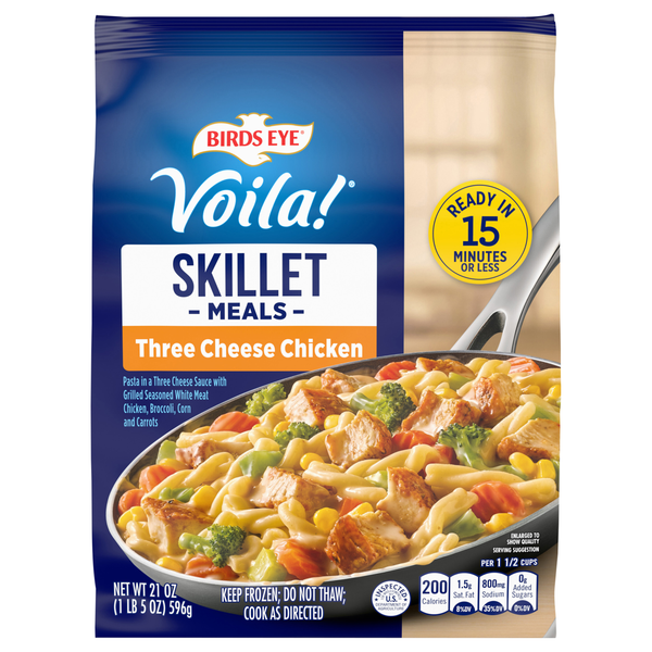 Birds Eye Voila! Three Cheese Chicken Frozen Skillet Meal