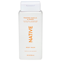 Native Toasted Vanilla & Honey Body Wash Pump