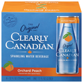 Clearly Canadian Orchard Peach Sparkling Water Beverage - 6 pk