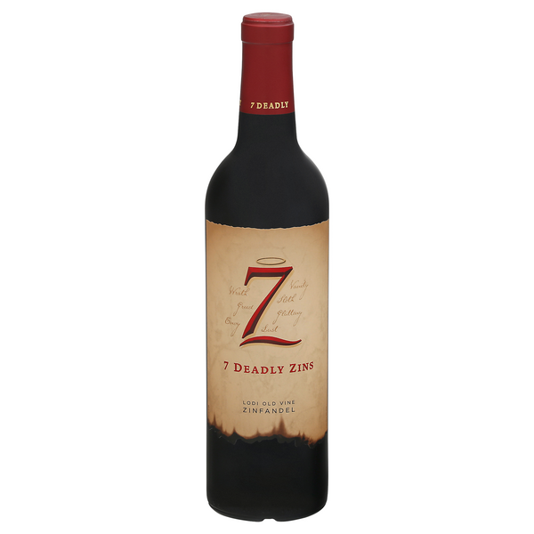 7 Deadly Zins Lodi Old Vine Zinfandel Wine