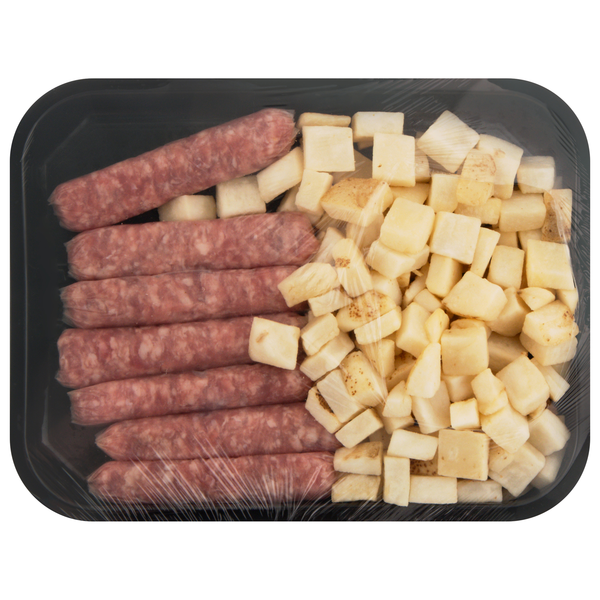 Hannaford Sausage Links & Home Fries Breakfast Meal Kit Fresh