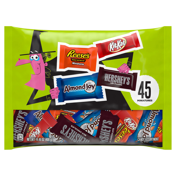 Save on Hershey's Miniature Halloween Chocolate Candy Assortment 45