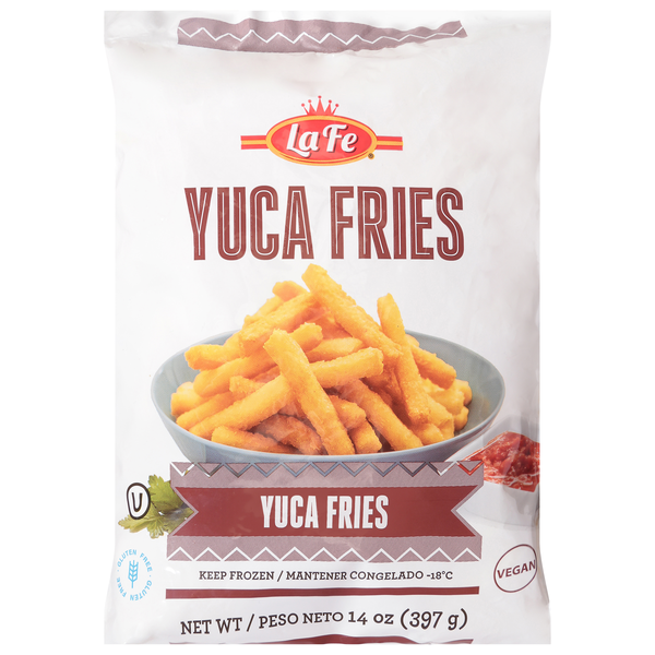 La Fe Vegan Yuca Fries Frozen