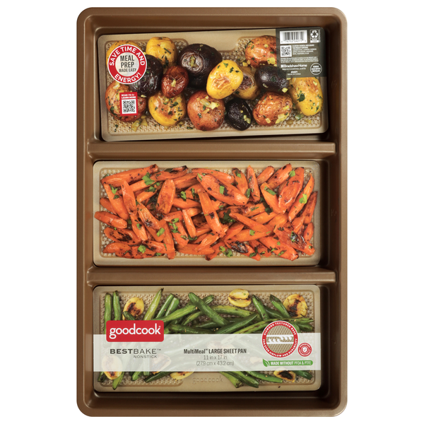 Good Cook BestBake MultiMeal Nonstick Large Sheet Pan 11 x 17 Inch
