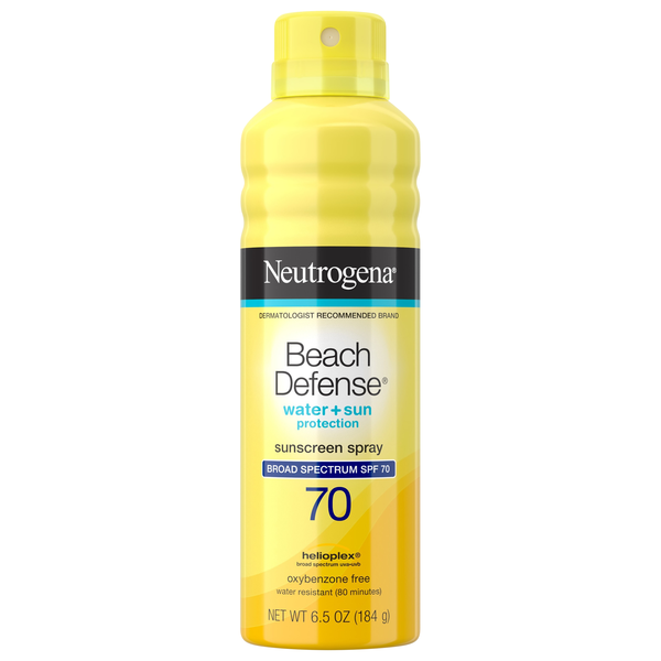 Neutrogena Beach Defense Water + Sun Sunscreen Spray SPF 70