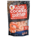 Our Brand Cooked Tail-On Peeled XL Shrimp 26-30 ct per lb Frozen