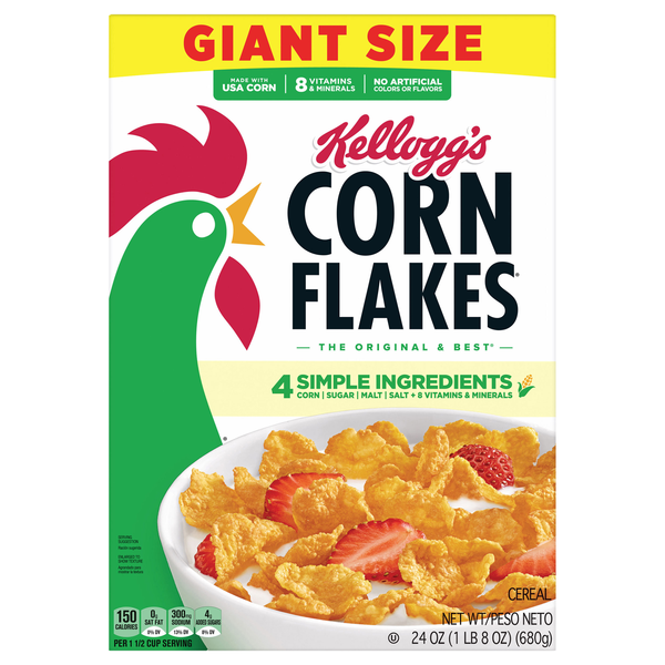Kellogg's Corn Flakes Cereal Giant Size
